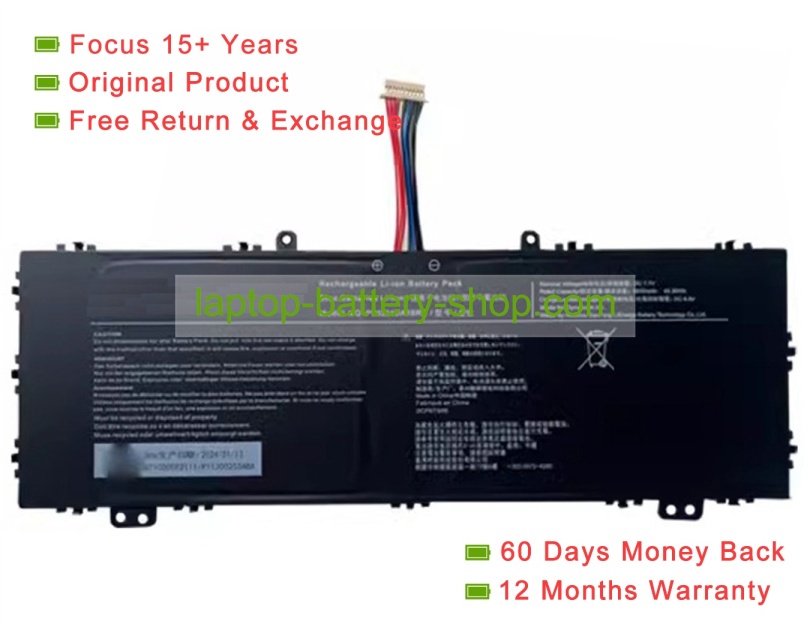 Dynabook PS0231UA1BRS 7.7V 5830mAh original batteries - Click Image to Close