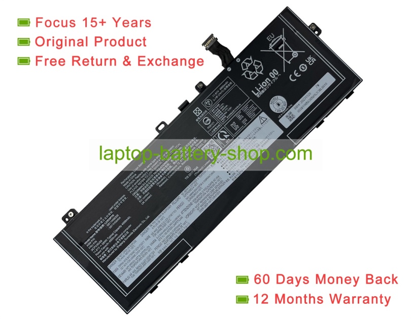 Lenovo SB11H56305, L23D3P75 11.61V 4998mAh original batteries - Click Image to Close