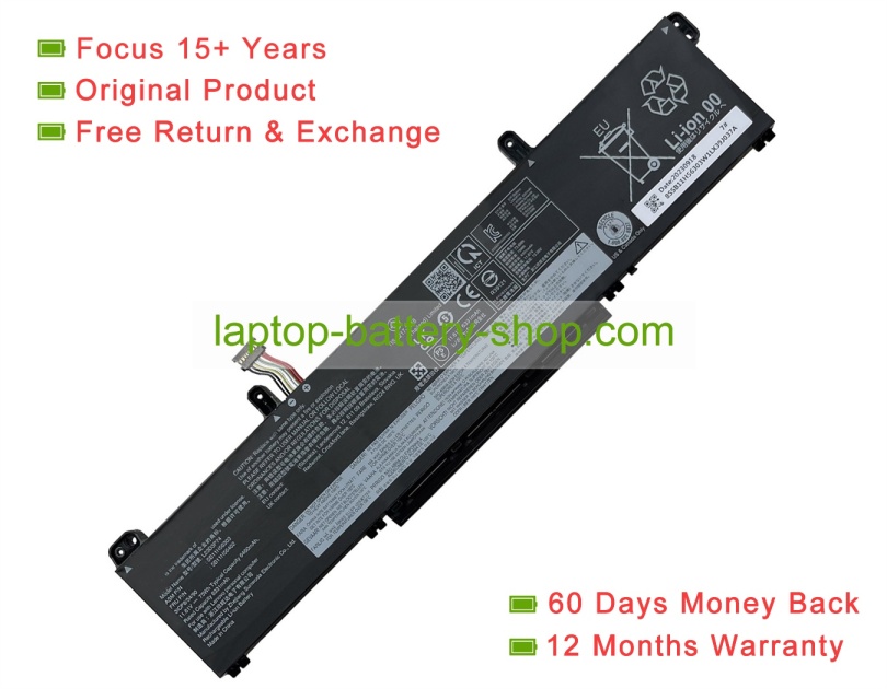 Lenovo L23L3P74, SB11H56304 11.61V 6460mAh original batteries - Click Image to Close