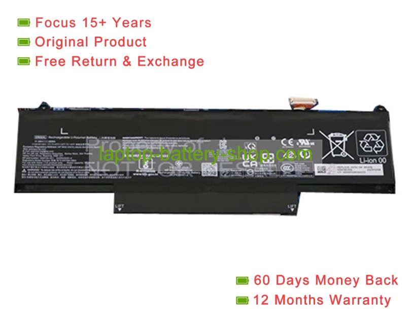 Hp HSTNN-OB3I, N59734-AC1 11.58V 5638mAh original batteries - Click Image to Close