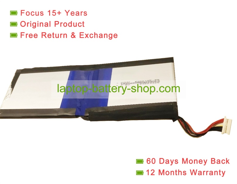 Rtdpart 6266185-2S 7.6V 5000mAh original batteries - Click Image to Close