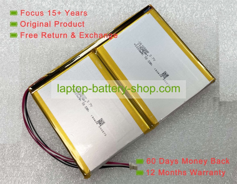 Haier U616588P, 000537 3.7V 5000mAh original batteries - Click Image to Close