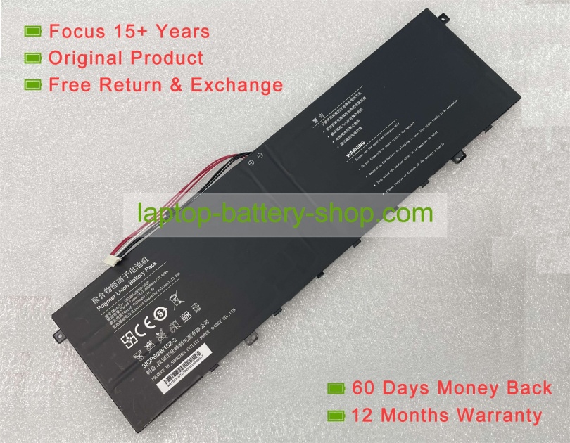 Haier U5328152PVG-3S2P 11.4V 6200mAh original batteries - Click Image to Close