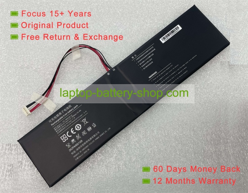 Haier UTL-3865129-2S 7.4V 4000mAh original batteries - Click Image to Close