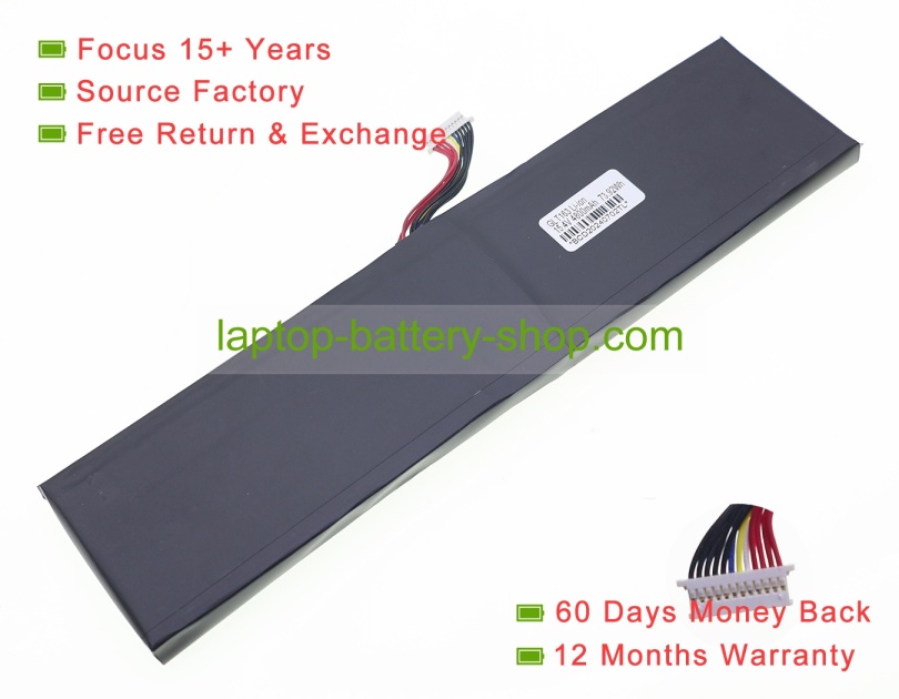 Gaocheng Laptop P03, Laptop P159 15.4V 4800mAh replacement batteries - Click Image to Close