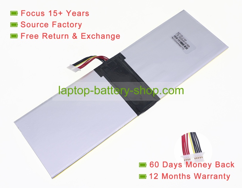 Rtdpart NE151 7.6V 6000mAh replacement batteries - Click Image to Close