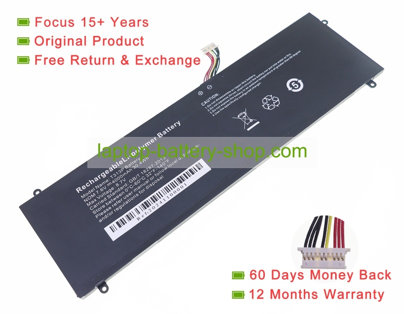 Other T313P 7.6V 4000mAh original batteries - Click Image to Close