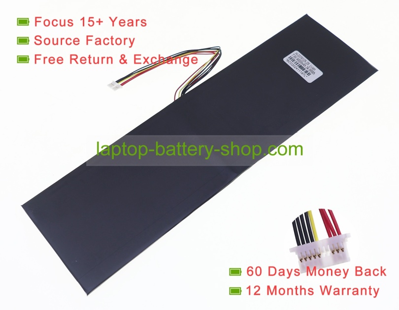 Other 3376125-2S 7.6V 4600mAh replacement batteries - Click Image to Close