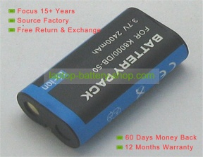 Ricoh DB-50 3.7V 1520mAh replacement batteries