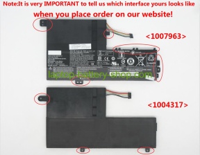 Lenovo L15L2PB1, L15M2PB1 7.6V 4610mAh original batteries