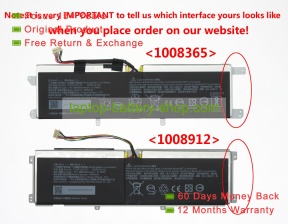 Avita PT3473125-2S, I5-1035G1 7.6V 4900mAh original batteries