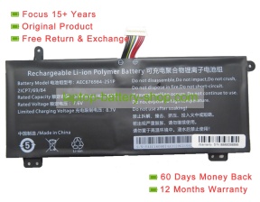 Rtdpart AEC676984-2S1P, 676984 7.6V 5600mAh original batteries