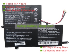 Rtdpart AEC4573100-3S1P, 4573100 11.4V 5000mAh original batteries