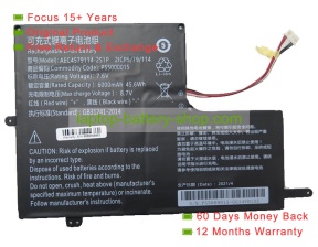 Rtdpart AEC4579114-2S1P, 4579114 7.6V 6000mAh original batteries