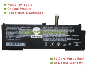 Rtdpart 538476-3S, 538476 11.4V 4900mAh original batteries