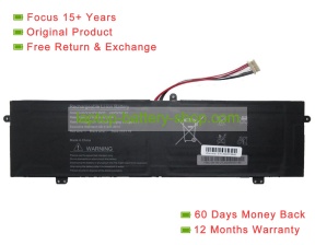 Rtdpart U4372121PV-2S1P 7.6V 5000mAh original batteries