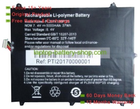 Rtdpart PL2974186P-2S 7.4V 5000mAh original batteries