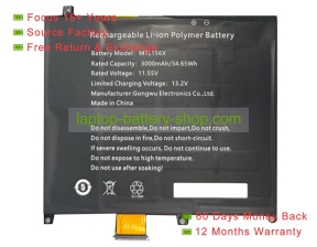 Other MTL156X 11.55V 3000mAh replacement batteries