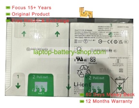 Samsung EB-BX828ABY, SM-X828 3.85V 9800mAh original batteries